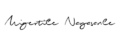 米格特利·亞瑟·諾亞索尼 Migertile Arthur Noyasone的簽名